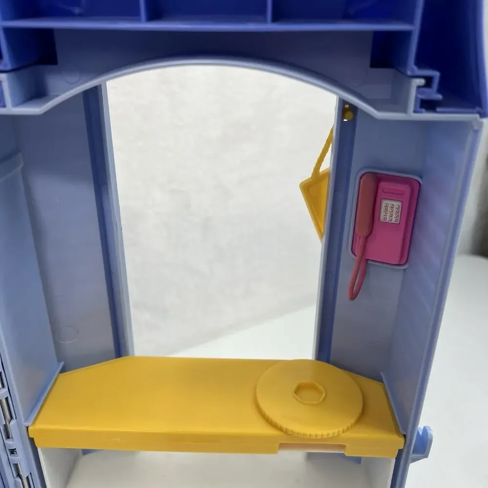 Vintage Barbie Doll Bake Shop Cafe Playset‎ Patio Table Chairs Accessories